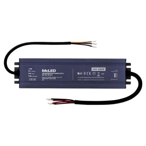 LED napájecí zdroj McLED 24VDC 8,33A 200W ML-732.108.39.1