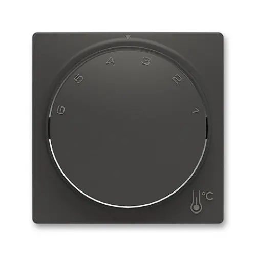 ABB Zoni kryt termostatu matná černá 3292T-A00300 237 (2CHT910300A4237)
