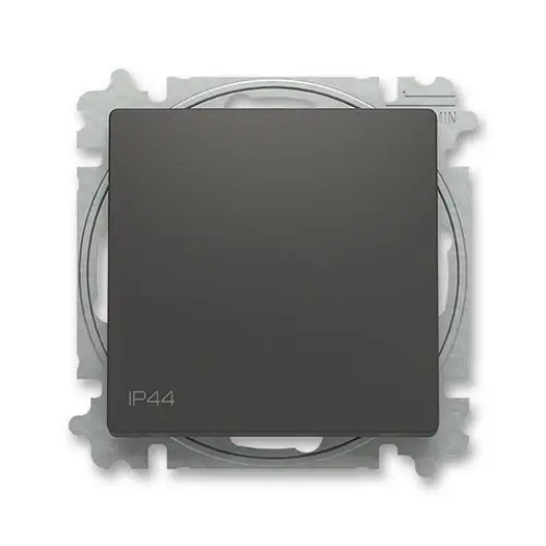ABB Zoni tlačítko č.6/0 IP44 matná černá 3559T-A86940 237 (2CHT598694A6237)