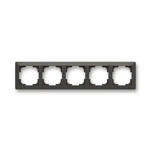 ABB Zoni pětirámeček matná černá 3901T-A00050 237 (2CHT010050A6237)