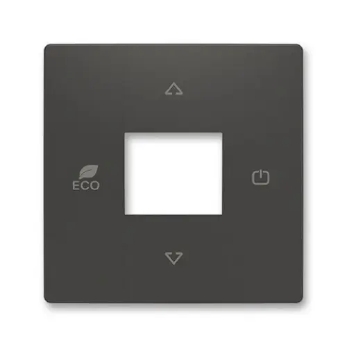 ABB Zoni kryt termostatu matná černá 6220T-A03000 237 (2CHT623000A4237)
