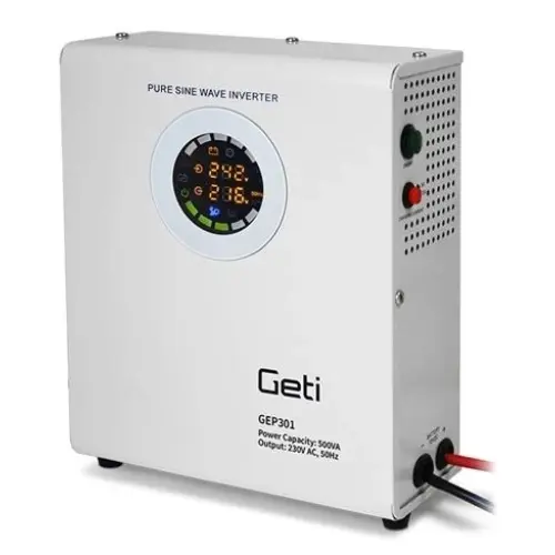 Zdroj záložní GETI GEP301 sinus 300W nástěnný 04230584