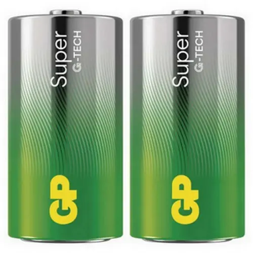 Baterie C GP G-TECH LR14 Super alkalické (fólie 2ks)