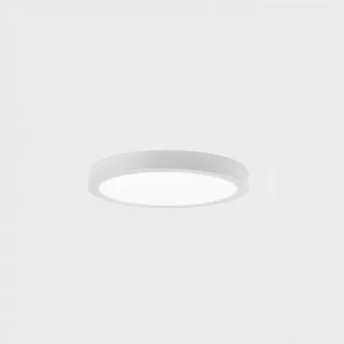 KOHL LIGHTING KOHL-Lighting DISC SLIM stropní svítidlo pr. 90 mm bílá 6 W CRI 80 3000K Non-Dimm
