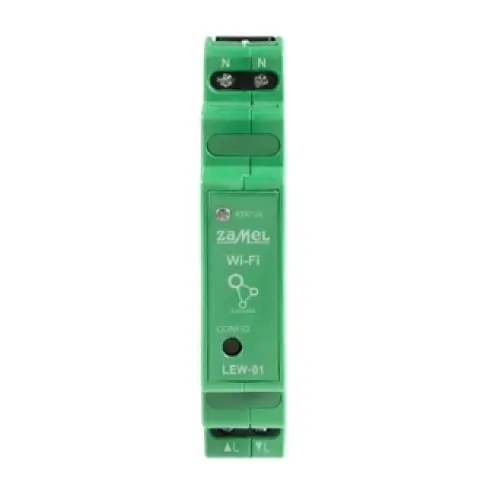Jednofázový WiFi měřič a monitor spotřeby elektrické energie Zamel LEW-01