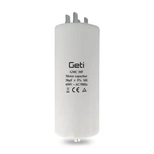 Rozběhový kondenzátor GETI GMC 30F 30uF 450V 02020032
