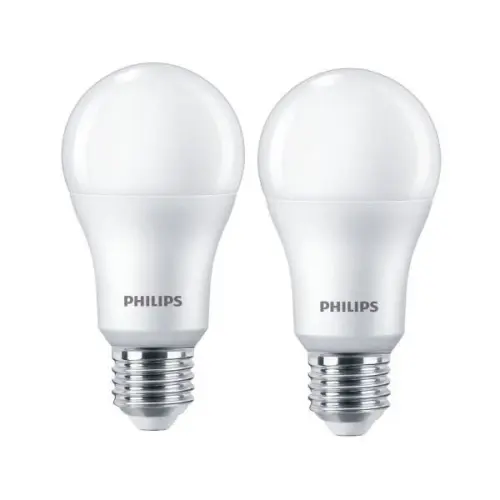 SET 2ks LED žárovek E27 Philips CorePro A67 13W (100W) neutrální bílá (4000K)