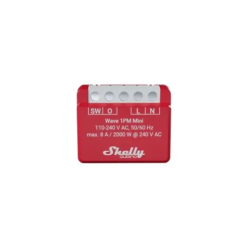 Spínací modul Shelly Wave 1PM Mini Z-Wave