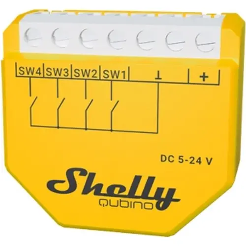 Spínací modul Shelly Wave i4 DC 5-25V DC 4 vstupy Z-Wave