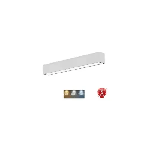 Lineární LED svítidlo SINCLAIR LSM 32W UGR19 40W/50W 3640-6000lm 3000K/4000K/5000K 150cm bílá