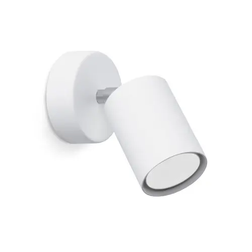 Nástěnné svítidlo SOLLUX LEMMI 1 bílé GU10 1x40W bez žárovky SL.1123