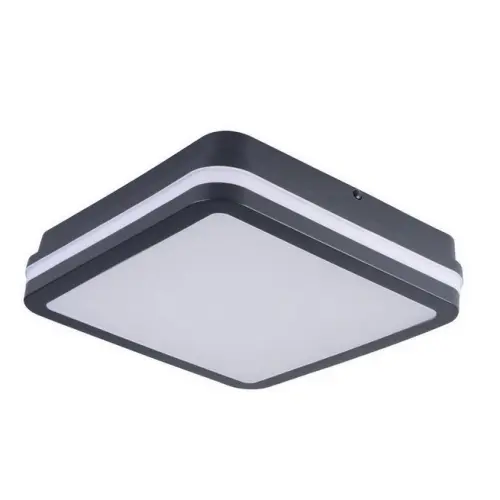 LED svítidlo s pohybovým čidlem Kanlux BENO 12-18W CCT-L-SEG IP65 3000K/4000K/6500K 38788