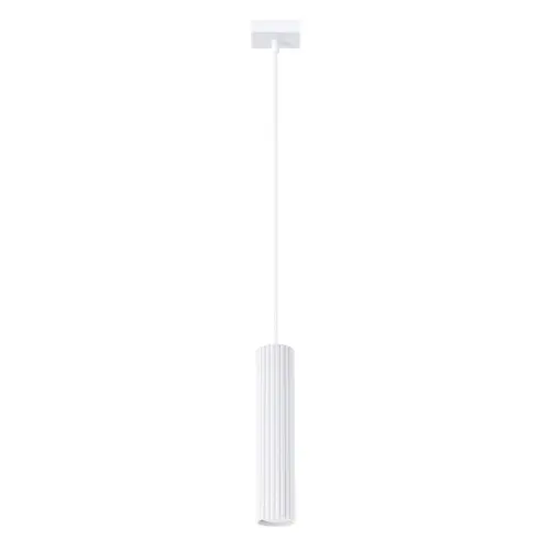 Závěsné svítidlo SOLLUX KARBON 1 bílá GU10 1x10W bez žárovky SL.1535