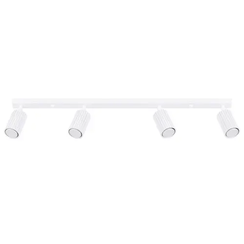 Stropní svítidlo SOLLUX KARBON 4L bílá GU10 4x10W bez žárovek SL.1546