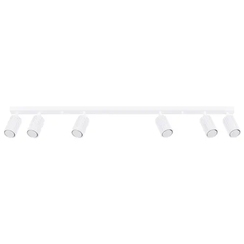 Stropní svítidlo SOLLUX KARBON 6L bílá GU10 6x10W bez žárovek SL.1547