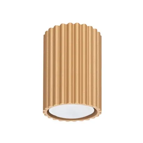 Stropní svítidlo SOLLUX KARBON 10 zlaté GU10 1x10W bez žárovky SL.1549