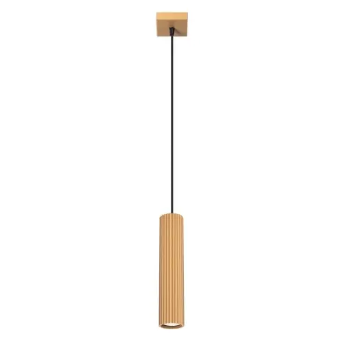 Závěsné svítidlo SOLLUX KARBON 1 zlaté GU10 1x10W bez žárovky SL.1554