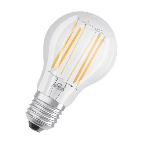 Stmívatelná LED průhledná žárovka E27 7,5 W SUPERSTAR, teplá bílá
