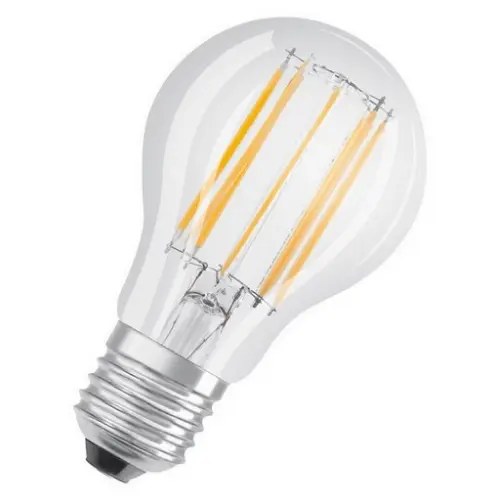 Stmívatelná LED průhledná žárovka E27 11 W SUPERSTAR, teplá bílá