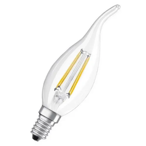 Stmívatelná LED atypická žárovka E14 3,4 W SUPERSTAR, teplá bílá
