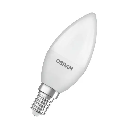 LED žárovka E14 OSRAM CL B FR 2,9W (25W) teplá bílá (2700K), svíčka