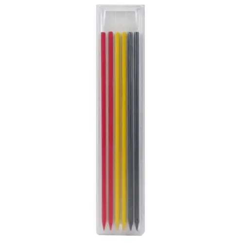 Náhradní barevná tuha šedá/červená/žlutá 2.8mm x 125mm Luna Tools 266220045