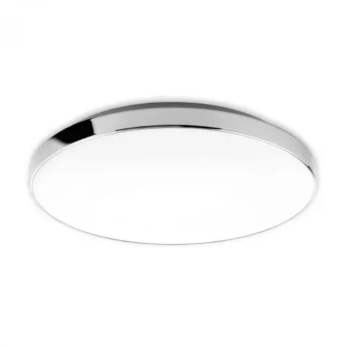 BRILONER LED stropní svítidlo, pr. 35,5 cm, 18 W, bílé-chrom BRI 3351-216