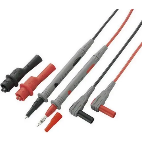 Sada bezpečnostních měřicích kabelů a hrotů VOLTCRAFT MS-2 10A krokodýlky 1,2m 3087923 108491