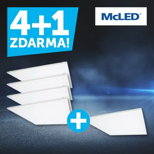 LED panel McLED Office 6060 E 40W 4000K neutrální bílá ML-413.322.32.0 AKCE 4+1