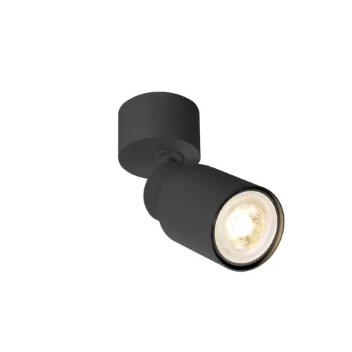 Stropní/nástěnné LED svítidlo SLV PURI 2.0 Tube GU10 6W černé 1008284 bez žárovky