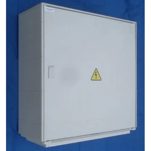Elektroměrový rozvaděč pro fotovoltaiku DCK ER222/NVP7P 63A/QM s vypínačem šedý pro ČEZ, EGD (E.ON)