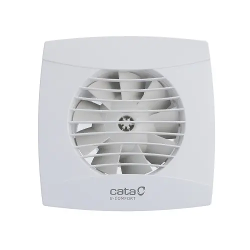 CATA UC-10 T koupelnový ventilátor axiální s časovačem, 8W, potrubí 100mm, bílá