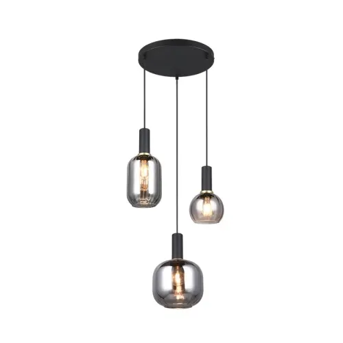 Závěsné svítidlo TRIO DIVA E27 3x10W bez žárovek 319830332