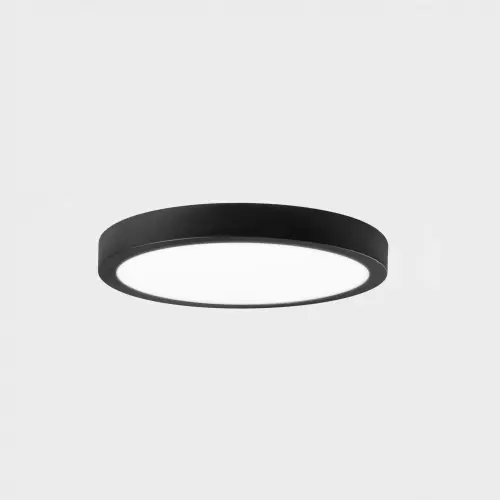 KHL K51700.04.SR.BK-BK.OP.ST.8.30 DISC SLIM stropní svítidlo pr. 300 mm černá 24 W CRI >80 3000K Non-Dimm - KOHL-Lighting