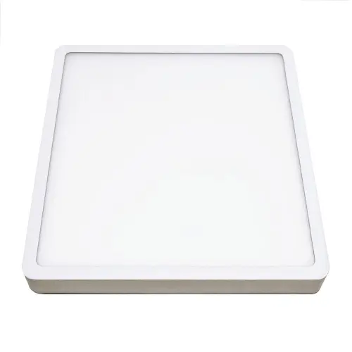 Stropní LED svítidlo Kohl Lighting DISC SLIM SQ 90x90mm bílé 6W 3000K