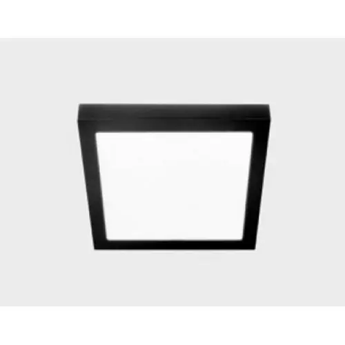 KOHL LIGHTING KOHL-Lighting DISC SLIM SQ stropní svítidlo 300x300 mm černá 24 W CRI 80 3000K Non-Dimm