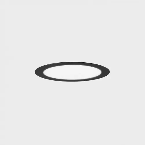 Zápustné LED svítidlo Kohl Lighting DISC Ø120mm černé 8W 3000K