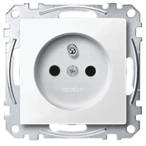 Schneider Electric Merten zásuvka System M polar MEG2600-0319
