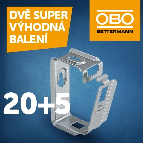 Držák svazkový OBO GRIP 2031 M 30 FS kovový 2207036 AKCE 20+5