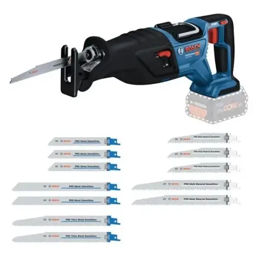 Bosch - 18V AKU mečová pila GSA 18V-28, s příslušenstvím, bez baterie a nabíječky 0615V0003G