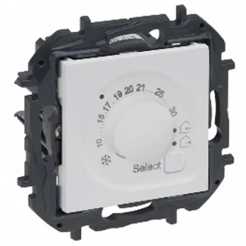 Legrand Niloé Step termostat bílá 863141B