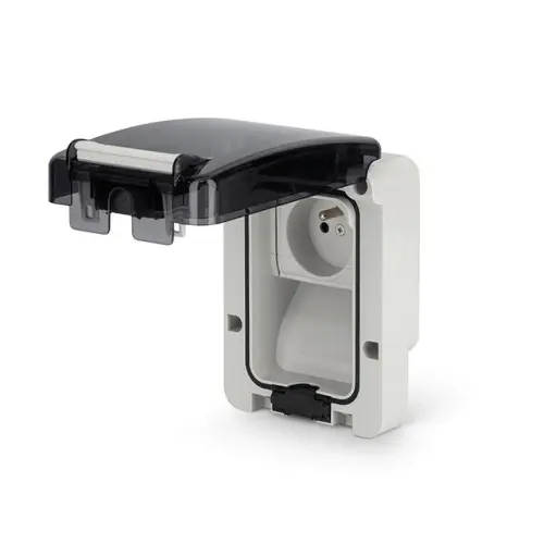 Venkovní zásuvka pod omítku (bez krabice) SCAME PROTECTA IP66 137.4511