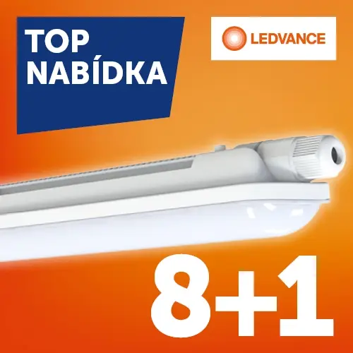 Zářivka LEDVANCE Damp Proof ECO 3TH 120cm 33W/4000K neutrální bílá IP65 AKCE 8+1