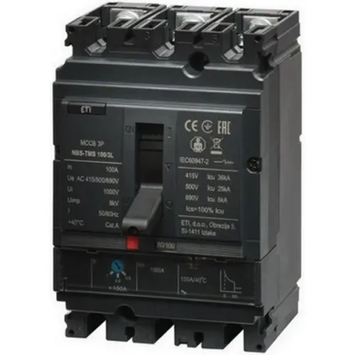 Jistič ETI NBS-TMS 100/3L 100A 3P 004673007