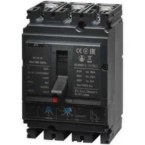 Jistič ETI NBS-TMD 250/3L 250A 3P 004673072