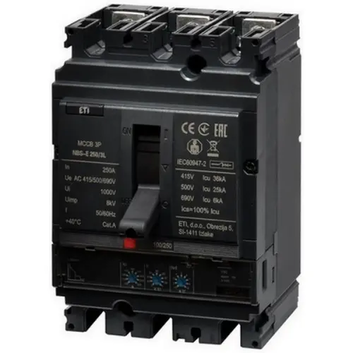 Jistič ETI NBS-E 250/3L 250A 3P 004673079
