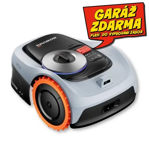 Bezdrátová autonomní robotická sekačka SEGWAY I210E Lidar Pro AWD 1000m2 + garáž zdarma