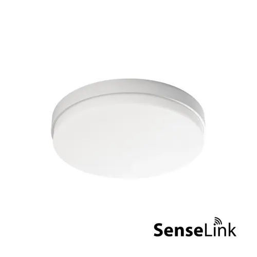 Přisazené LED svítidlo PROLUMIA Prodisc III Mini Ø 267mm max 9,5W SenseLink senzor bílá 3000-3500-4000K 120° IP54 40008281