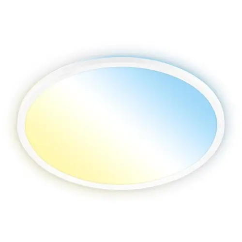 BRILO 3884016 Tava A svítidlo LED panel pr.42 cm - 14W, 3000lm, energetická třída A, stmívatelné, CCT, bílé - BRILO