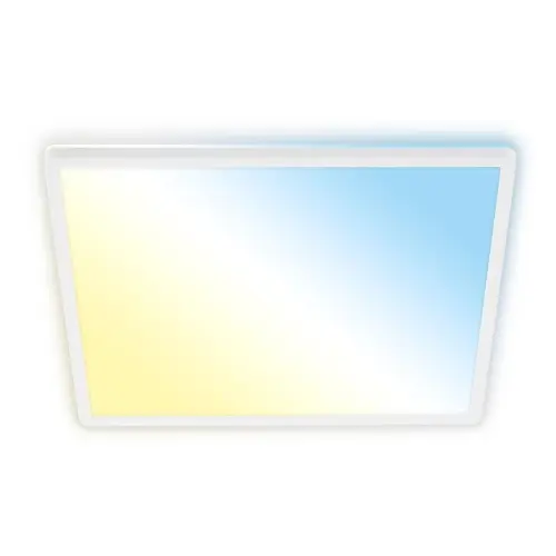 BRILO 3886016 Tava A svítidlo LED panel 42x42 cm - 14W, 3000lm, energetická třída A, stmívatelné, CCT, bílé - BRILO